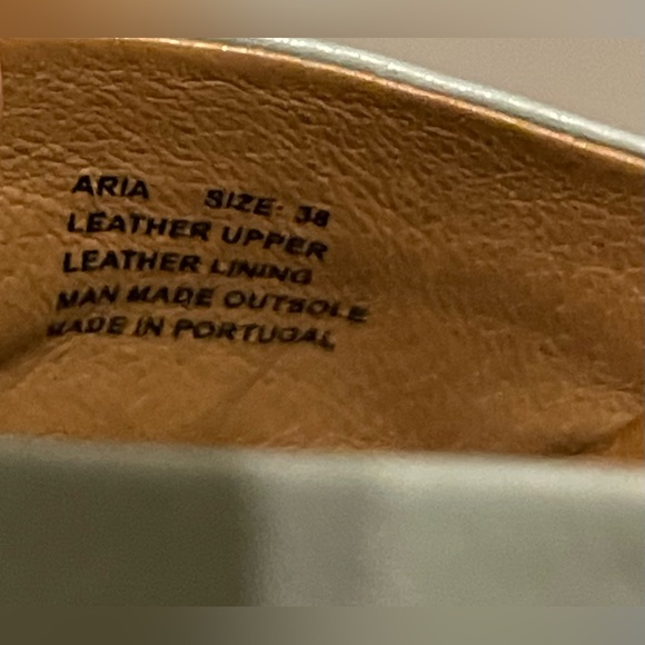 Miz Mooz Aria Women’s Aquamarine Comfort Sandal Sz. 38 (US 7.5-8) - Picture 7 of 9